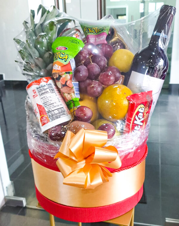 Fruit & Snack Basket St Kitts Nevis Florist