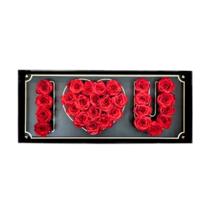I Love You Box with Roses Only