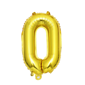 Gold Number "0"