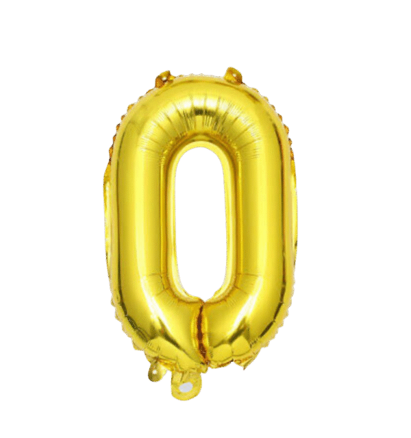 Gold Number "0"