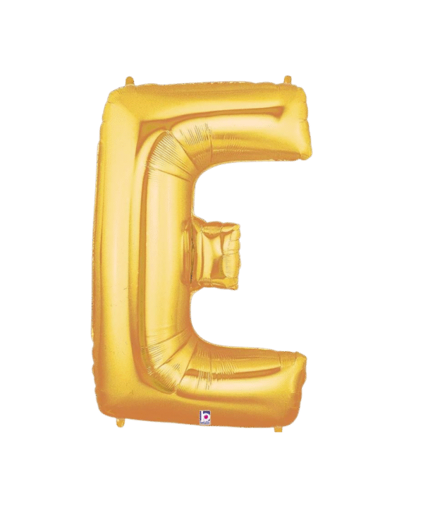 Gold Letter "E"